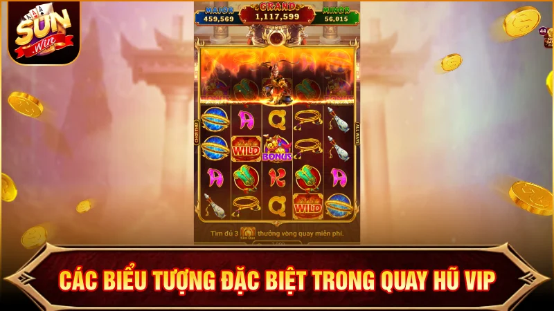 Nổ Hũ VIP SUNWIN - Sảnh Đổi Thưởng Thú Vị, Thưởng Cực Đậm Các biểu tượng đặc biệt trong quay hũ VIP