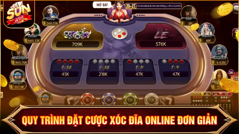 Cách tham gia Xóc Đĩa trực tuyến khá đơn giản