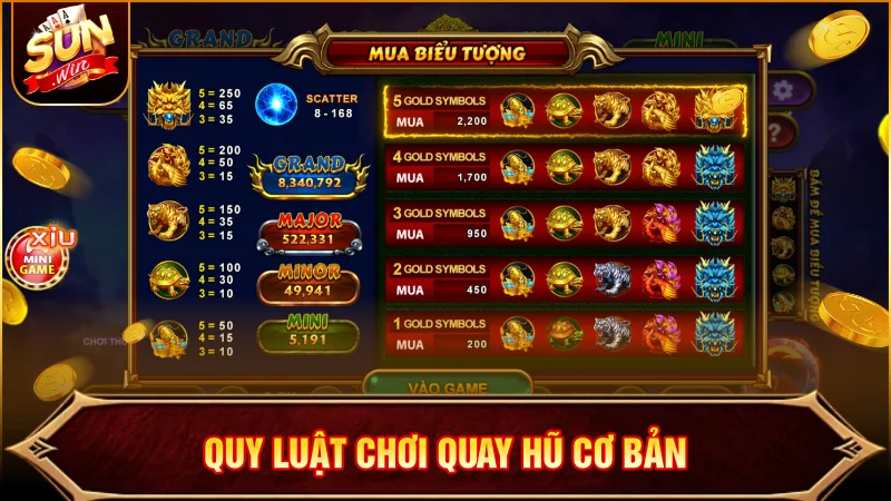 Cần nhớ quy luật để chơi quay hũ dễ dàng