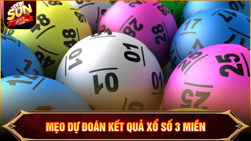 Học mẹo để dự đoán số 3 miền thêm chuẩn