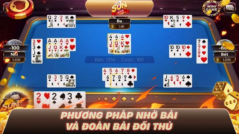 Phương pháp nhớ bài và đoán bài đối thủ