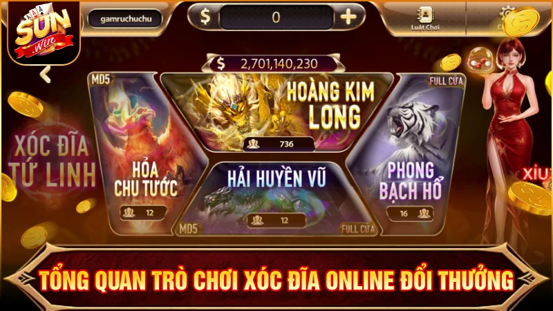 Sơ lược game Xóc Đĩa online