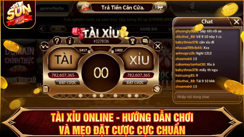 Tài Xỉu Online - Hướng Dẫn Chơi Và Mẹo Đặt Cược Cực Chuẩn