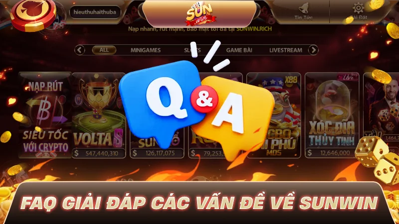 FAQ giải đáp các vấn đề về SUNWIN