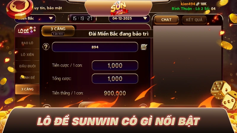 Lô Đề SUNWIN có gì nổi bật
