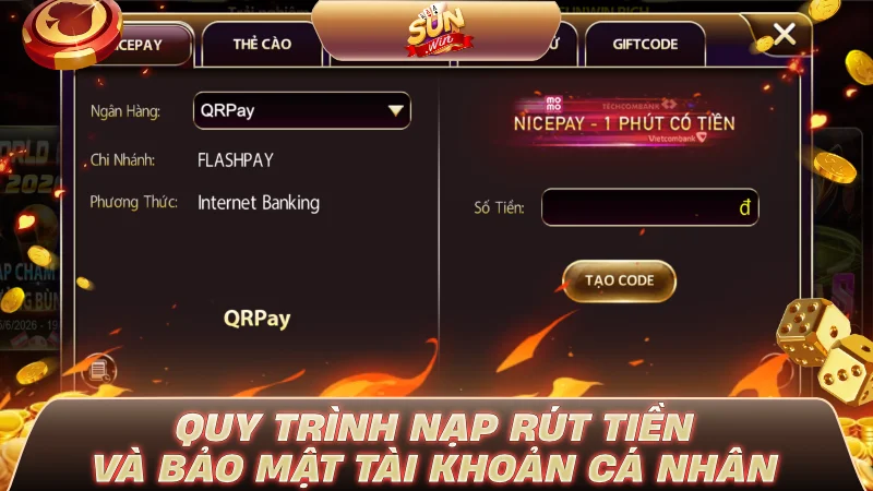 SUNWIN - Link Tải Game Bài SUN.WIN Chính Thức Không Bị Chặn Quy trình nạp rút tiền và bảo mật tài khoản cá nhân